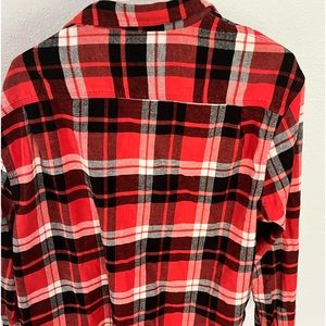 Red flannel Large new condition